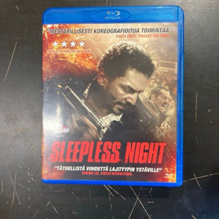 Sleepless Night Blu-ray (M-/M-) -toiminta/jännitys-